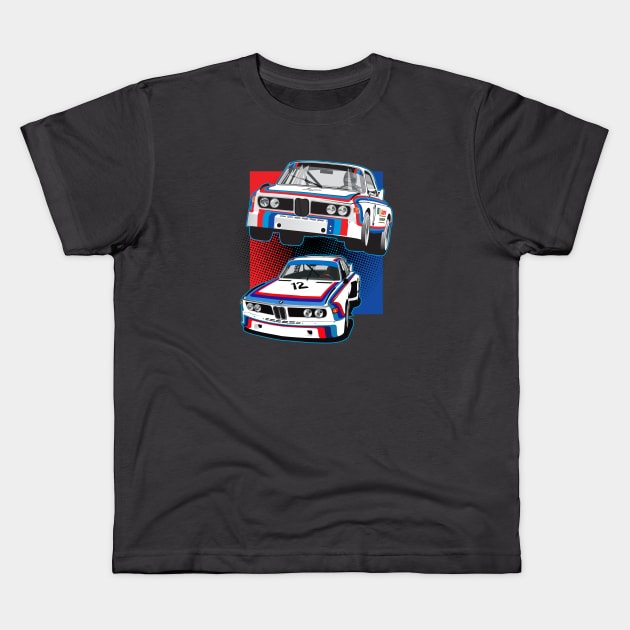 BMW M3 Kids T-Shirt by Limey_57